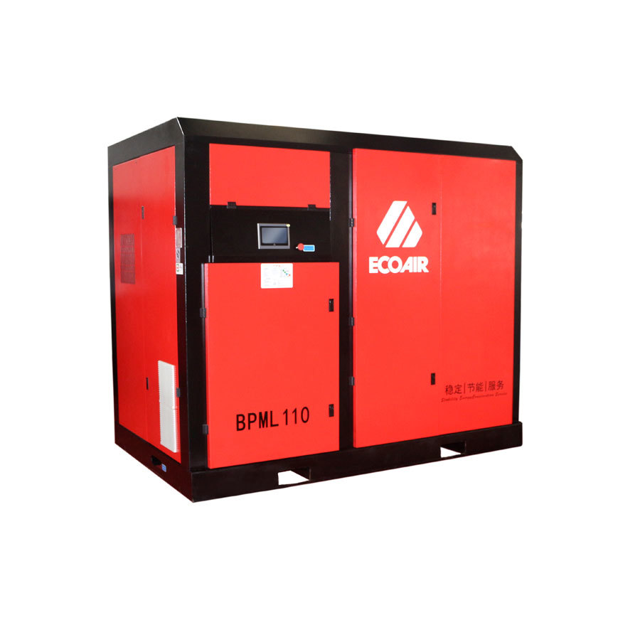 EcoAir  BPML110 low pressure two-stage permanent magnet variable frequency screw air compressor