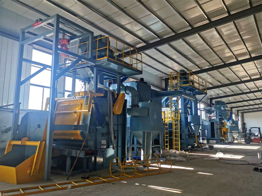 Shot blasting equipment