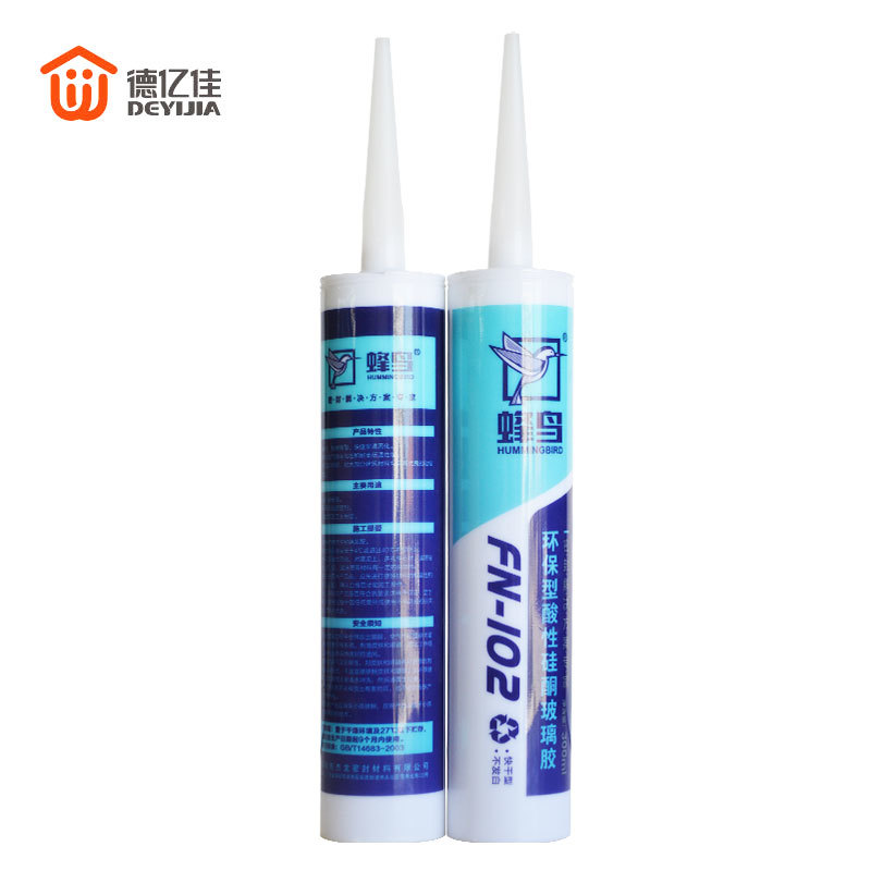 FN-102 Environmentally Friendly Acid Silicone Glass Glue