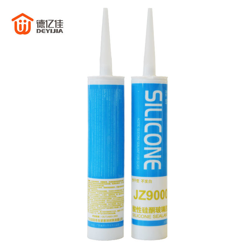 JZ9000 Acid Silicone Glass Adhesive