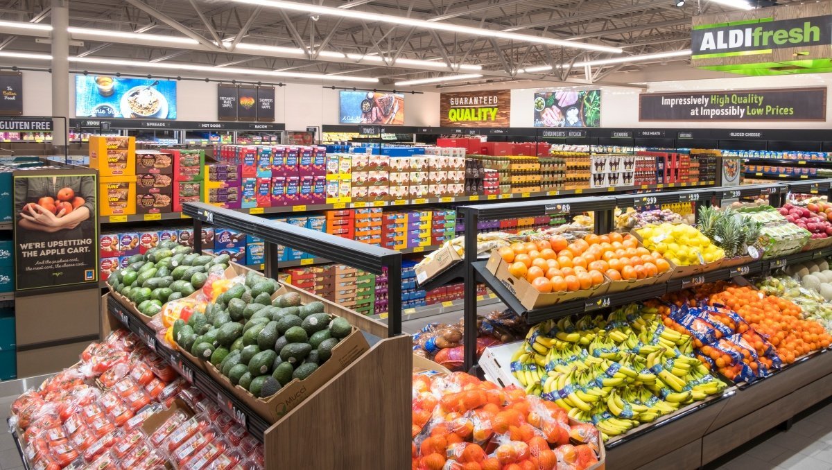 Supermarket-Fruit area