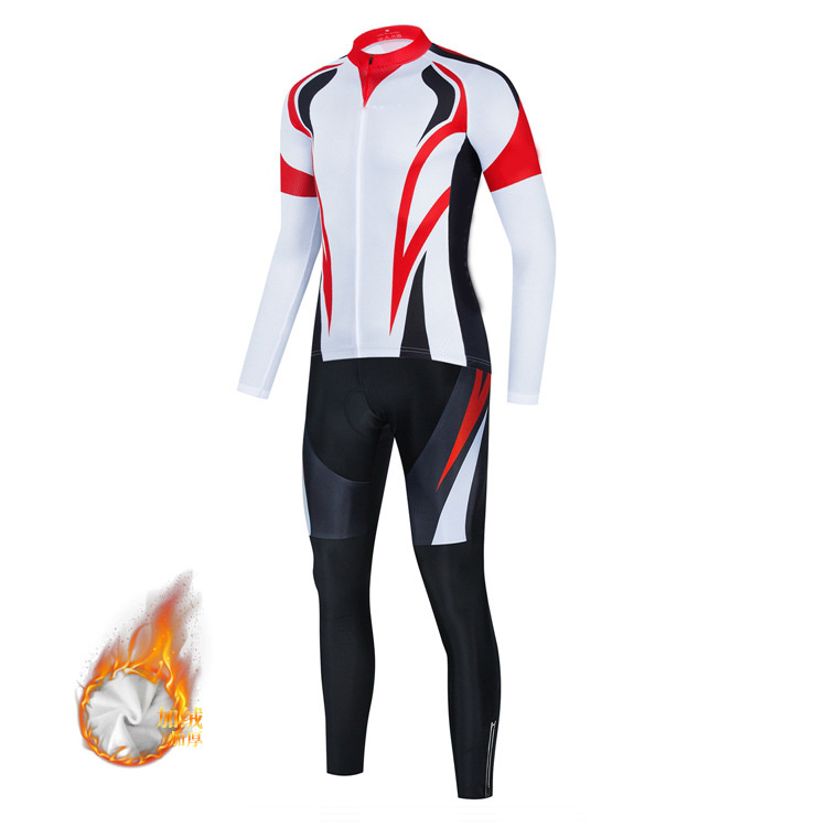 New Custom Long-Sleeved Cycling Jersey Suit