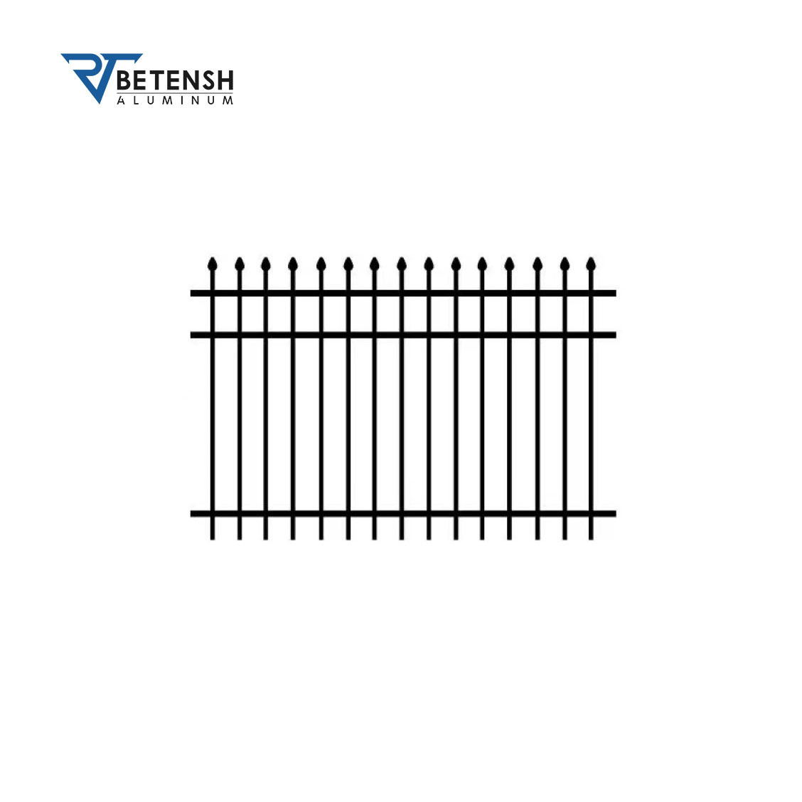 Betensh 2022装饰性金属铝安全栅栏