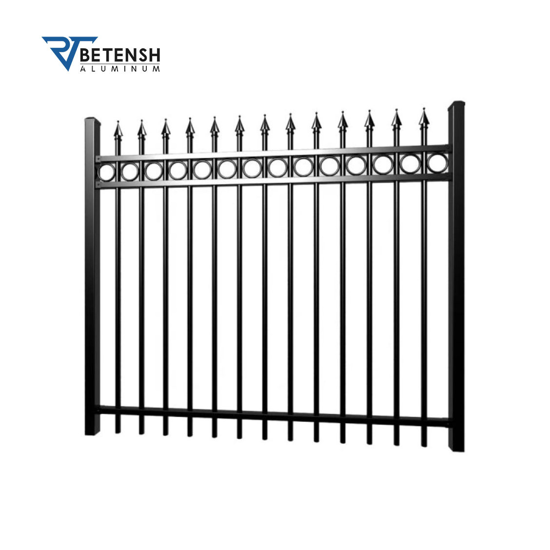 Shandong Aluminum Outdoor Metal Slip Security Fence