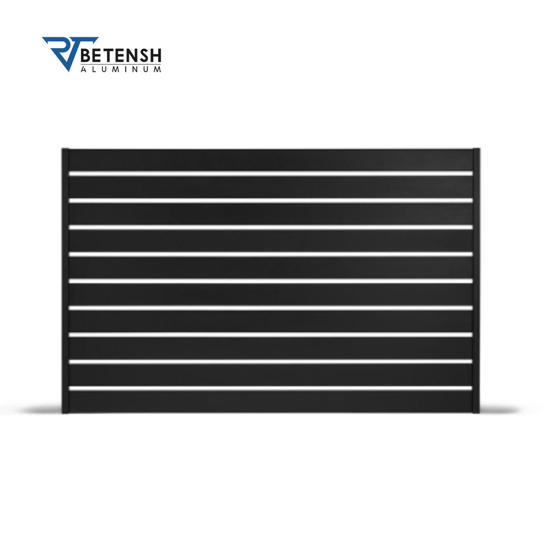 Adjustable Powder Coated Aluminum Privacy Fence System