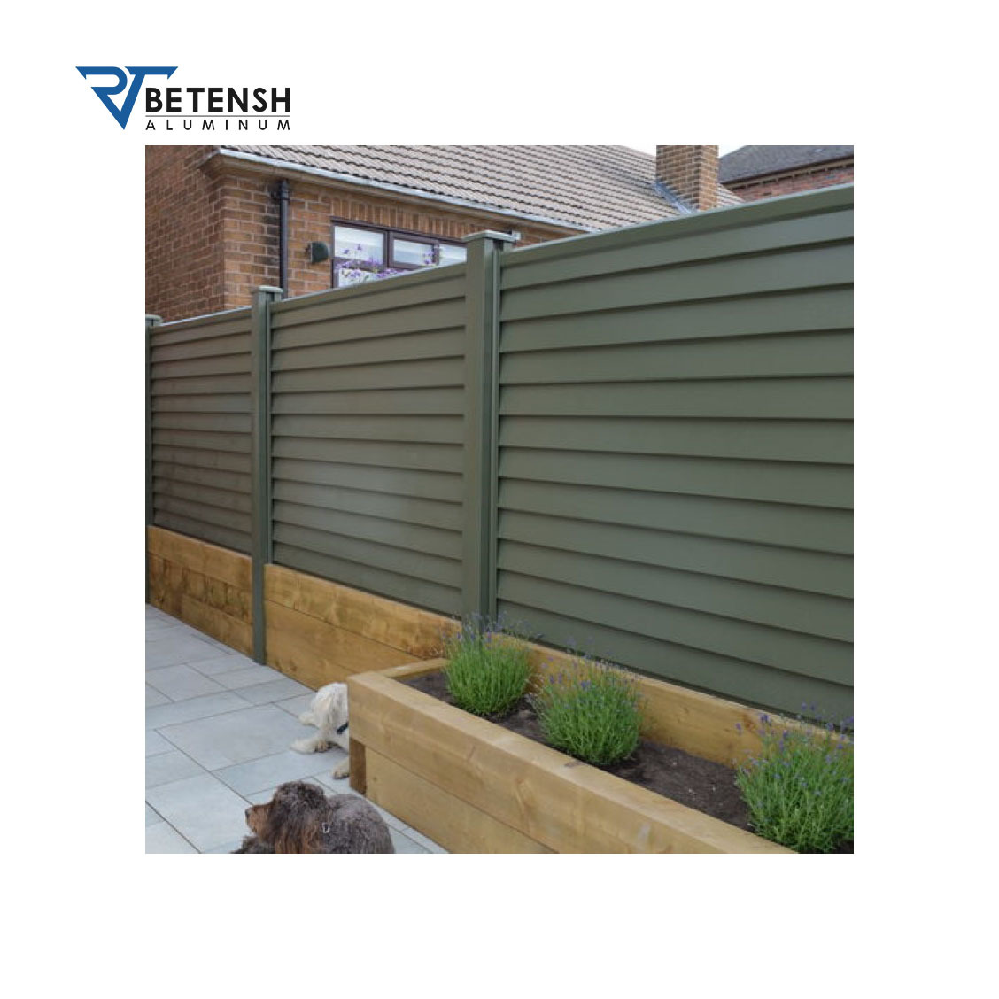 Aluminum Fence Slats Decorative Fence Panels