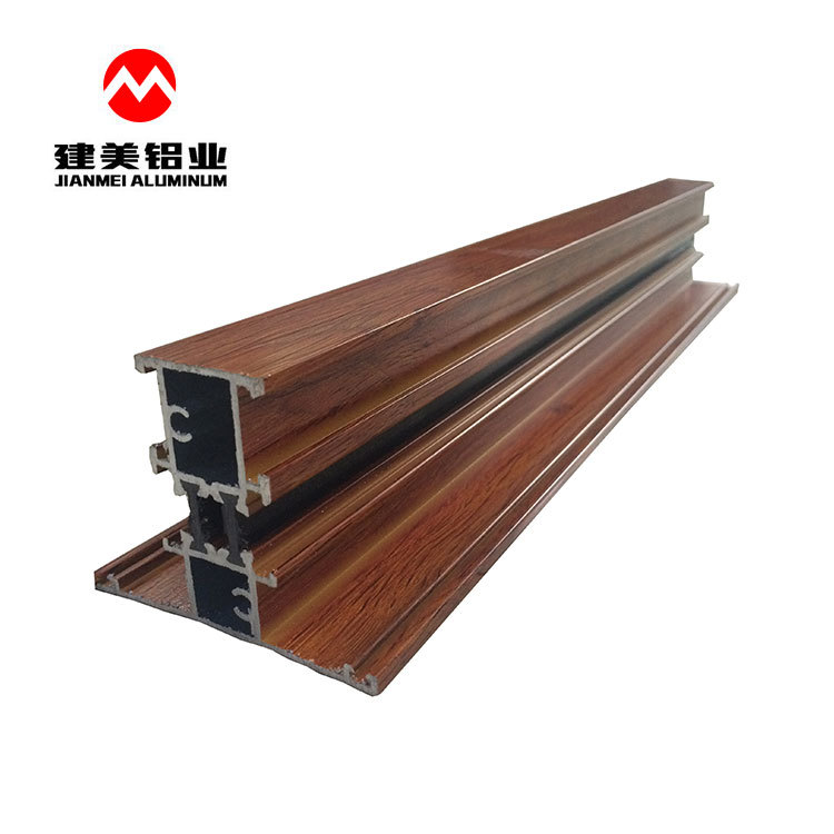 High quality custom window door profiles extruded aluminum profile