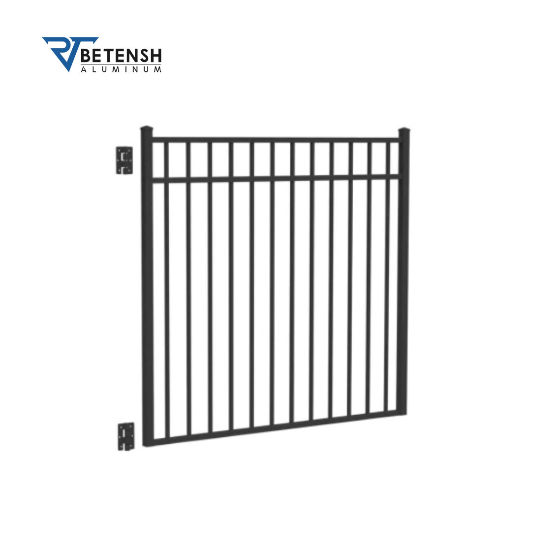 Manufacturer Easily Assembled Security Modern Fence Gate Design