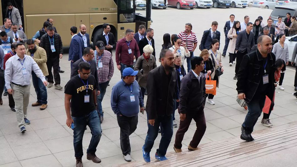 April 21st 2019,during “Weifang Linqu international building materials exhibition” April 21st 2019,during “Weifang Linqu international building materials exhibition”