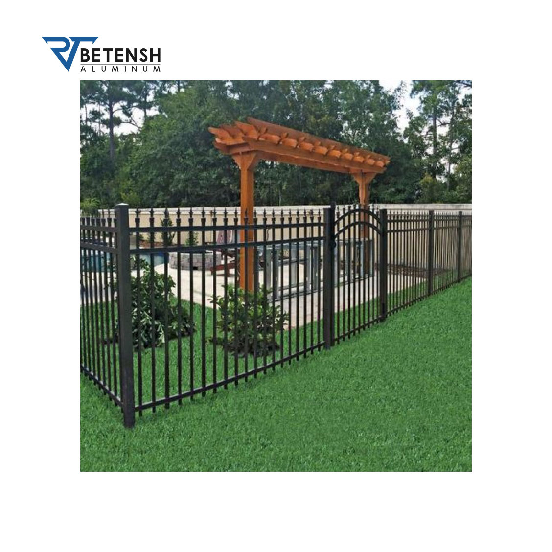 Customized Aluminum Black Fencing Material Outdoor Panels