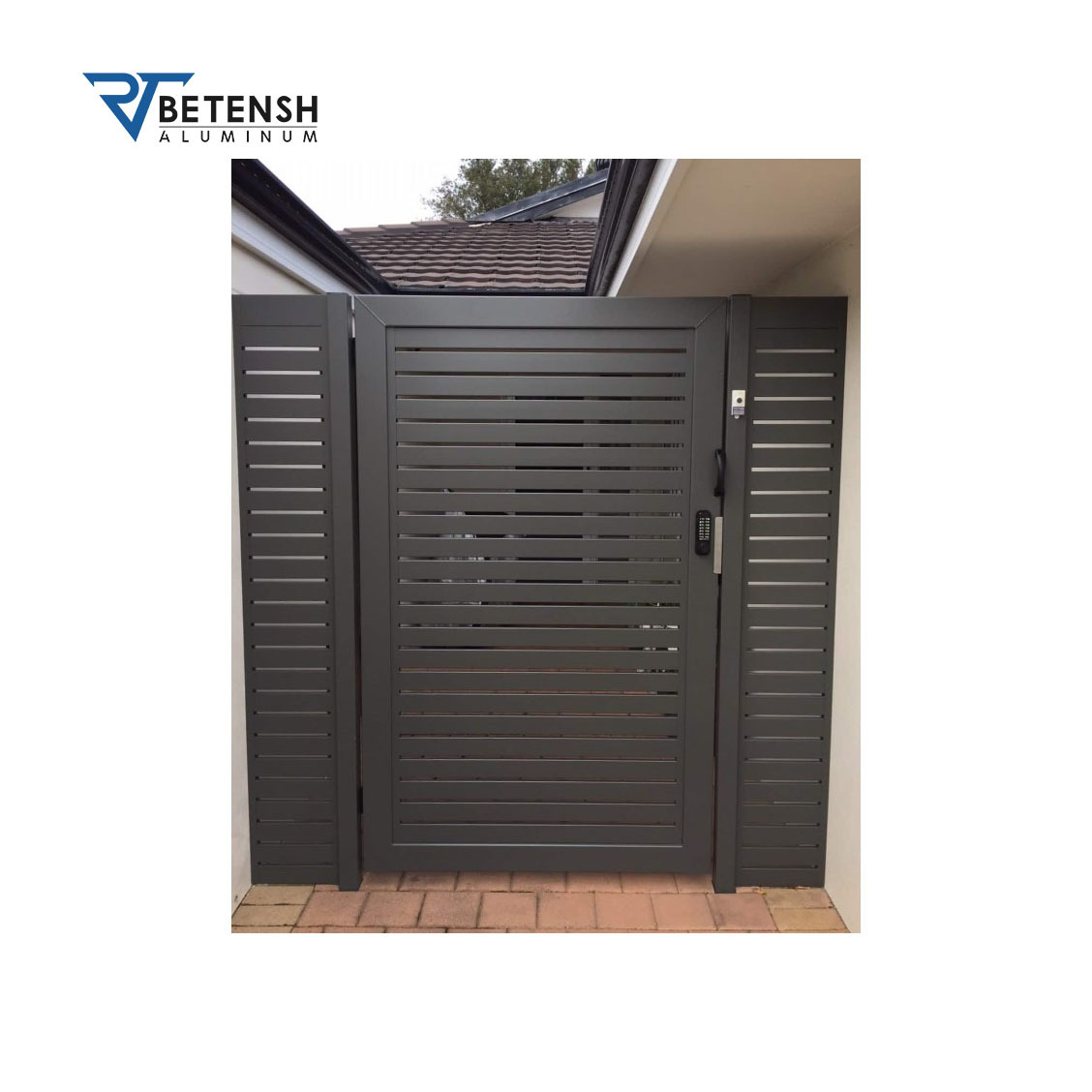 Customized Fencing Trellis Gates Aluminum Material Walkway Gate
