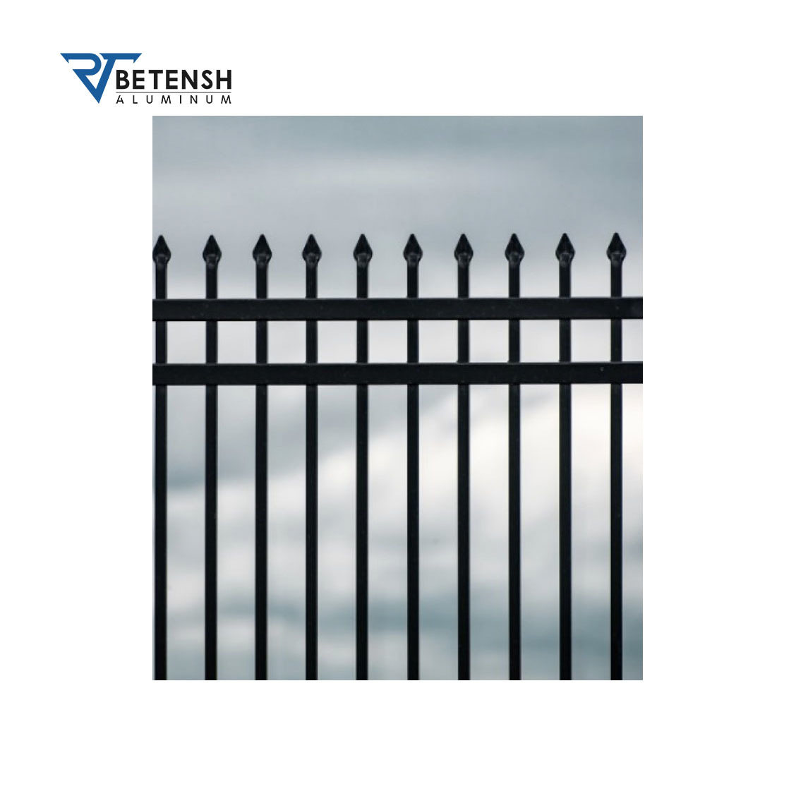 High Quality Anti Climb Metal Aluminum House Security Fence