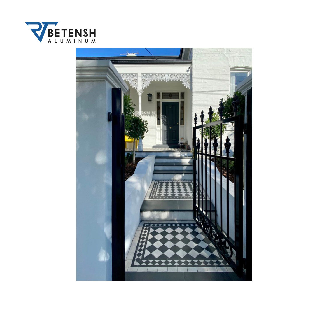 Aluminum Garden Gates Walkway Privacy Gates Fence