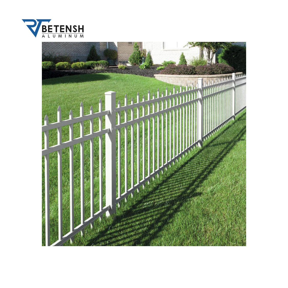 Newly Design Aluminum Black Manufacture Metal Fences Panels