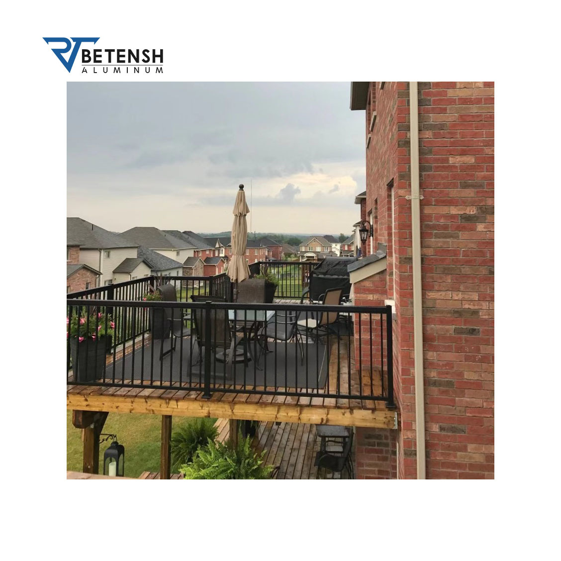 Cheap Balcony Railing Designs Aluminum Railing Handrail