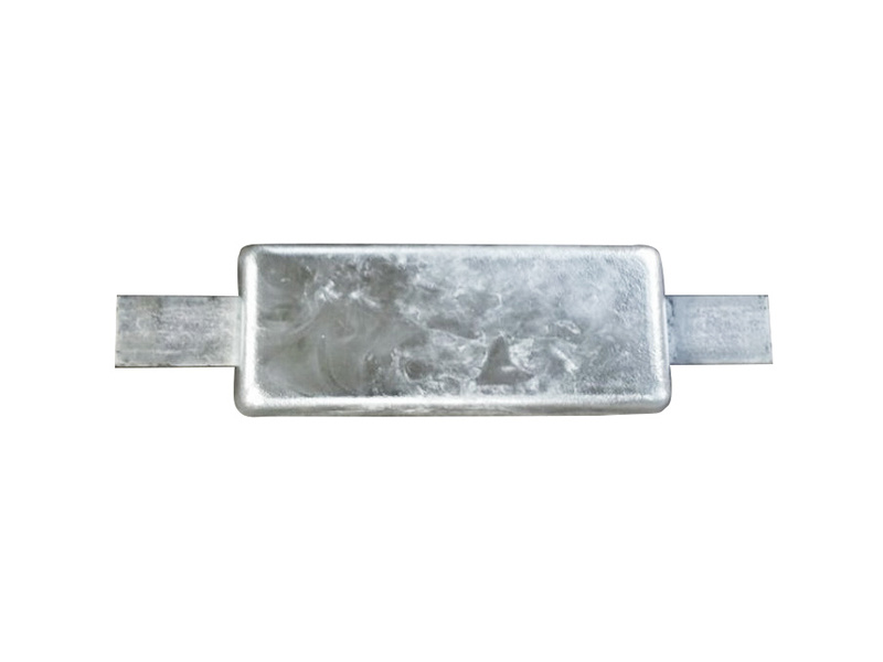 Zinc aluminum cadmium alloy sacrificial anode