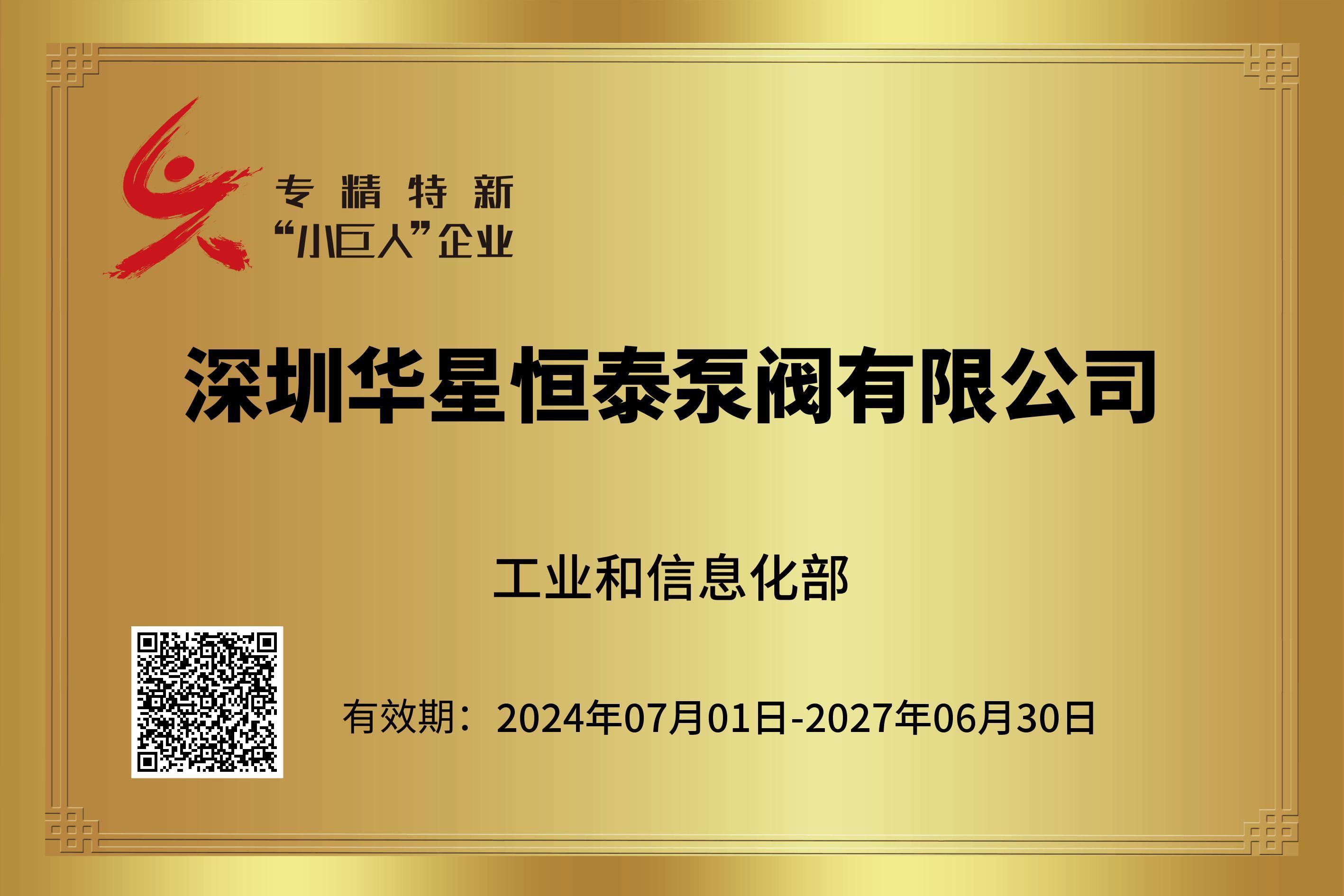 National-level specialized and innovative little giant National-level specialized and innovative little giant