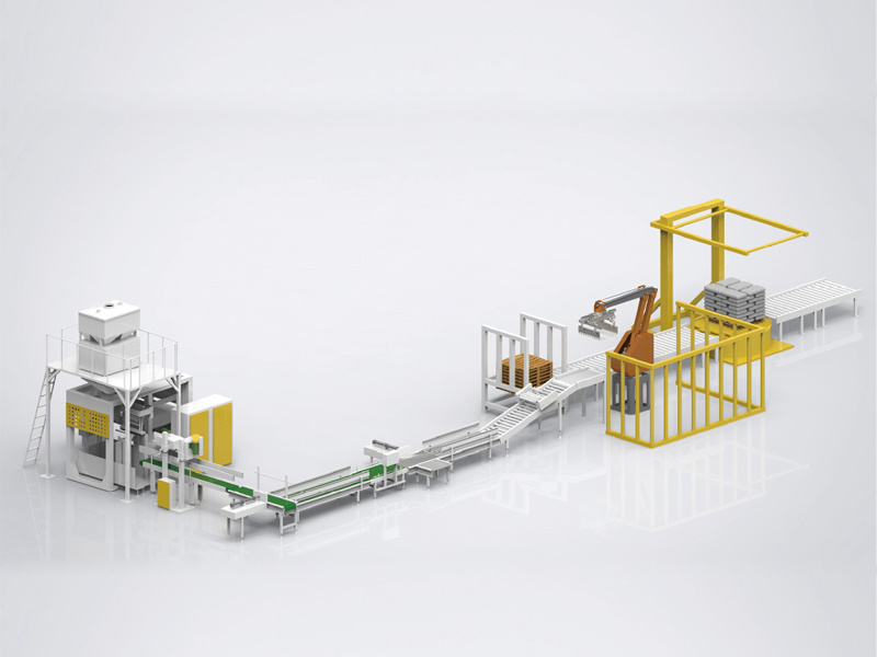 Fully automatic solution for bulk packaging