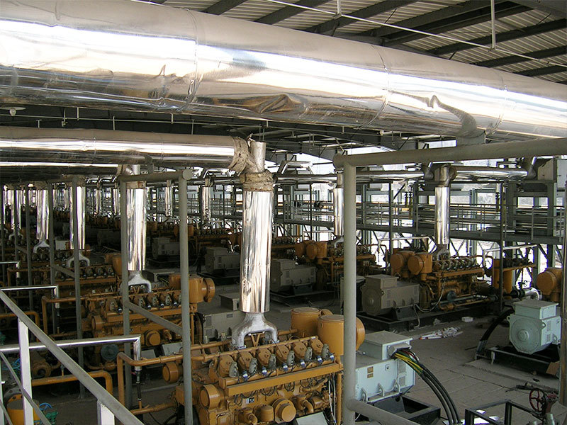 20MW Flue Gas Power Plant In China