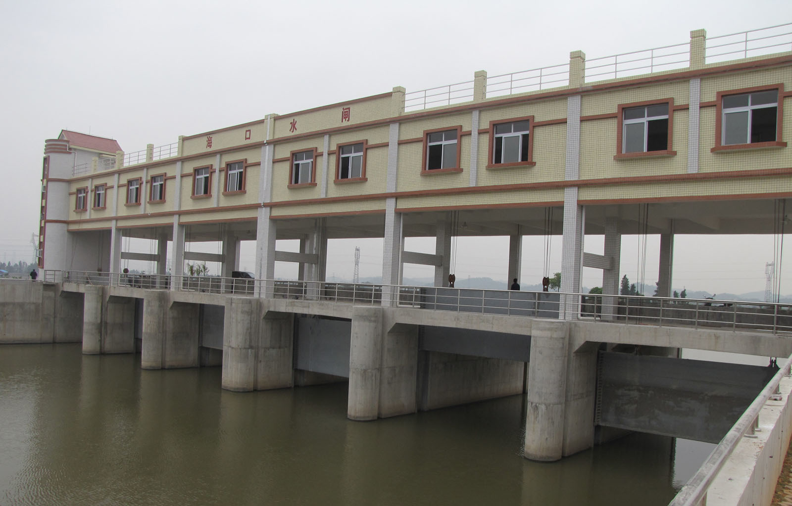江门市天沙河引水增流工程第Ⅳ标：海口水闸