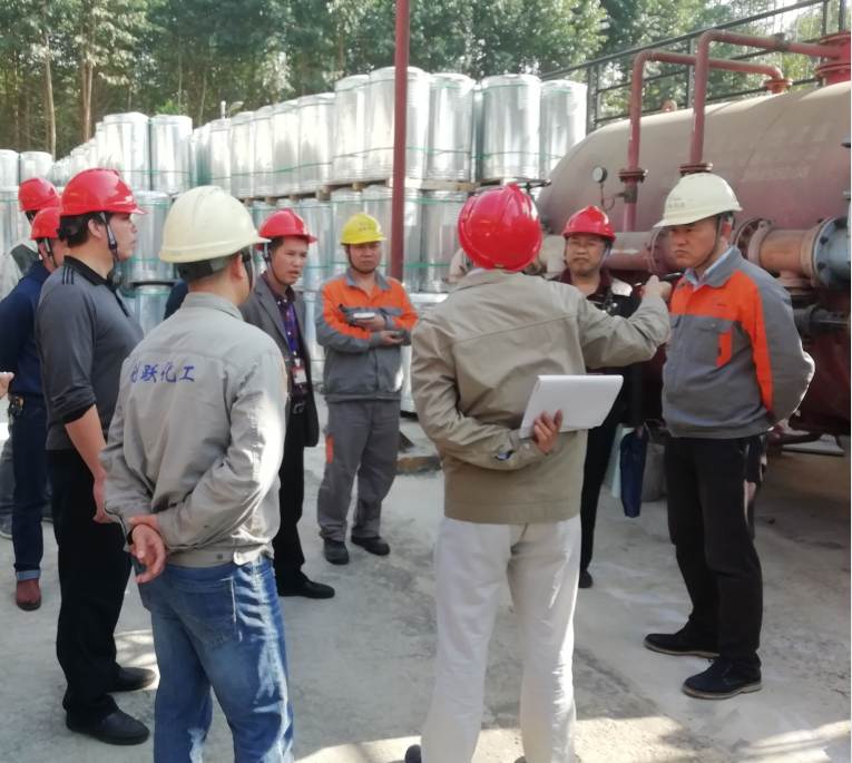 Warmly welcome Nanning Emergency Management Bureau to visit our company to guide our work