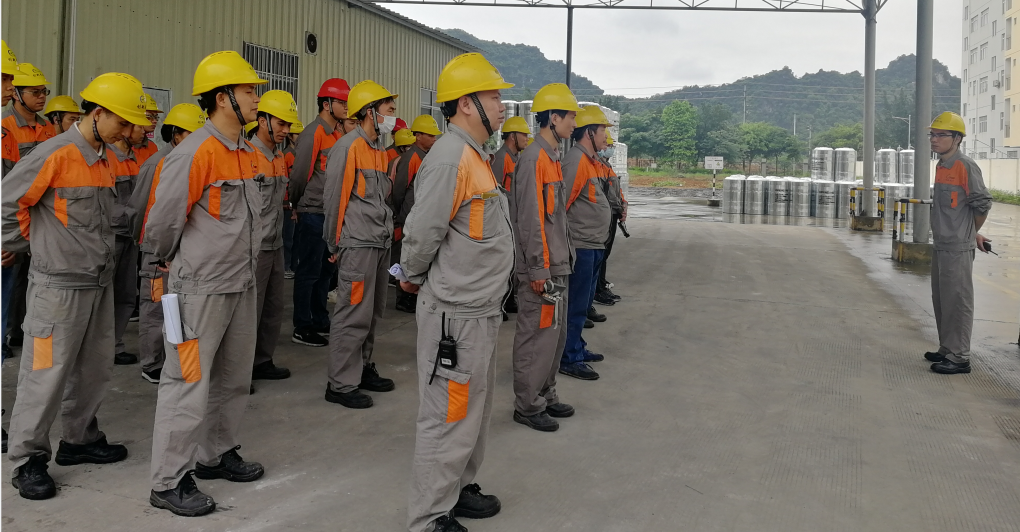 Comprehensive emergency drill for xylene leakage accident