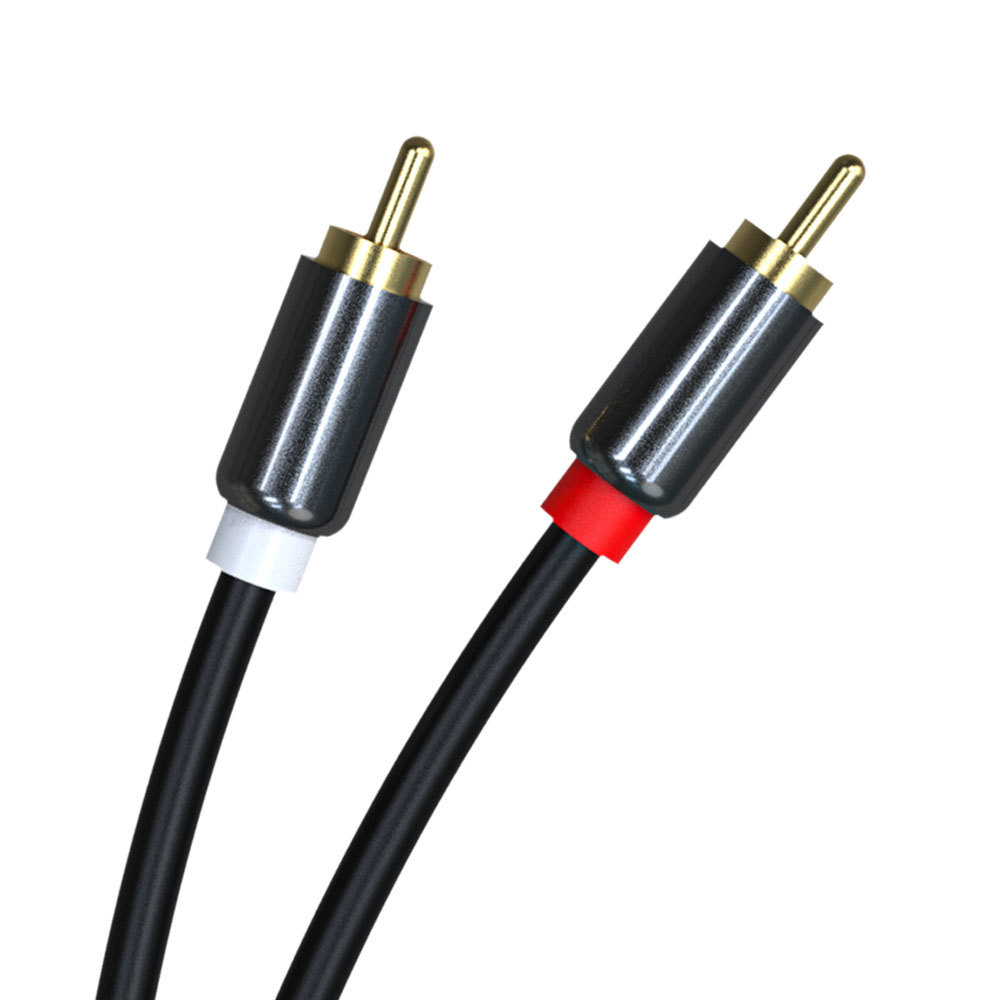 RCA to RCA With Alu Housing
