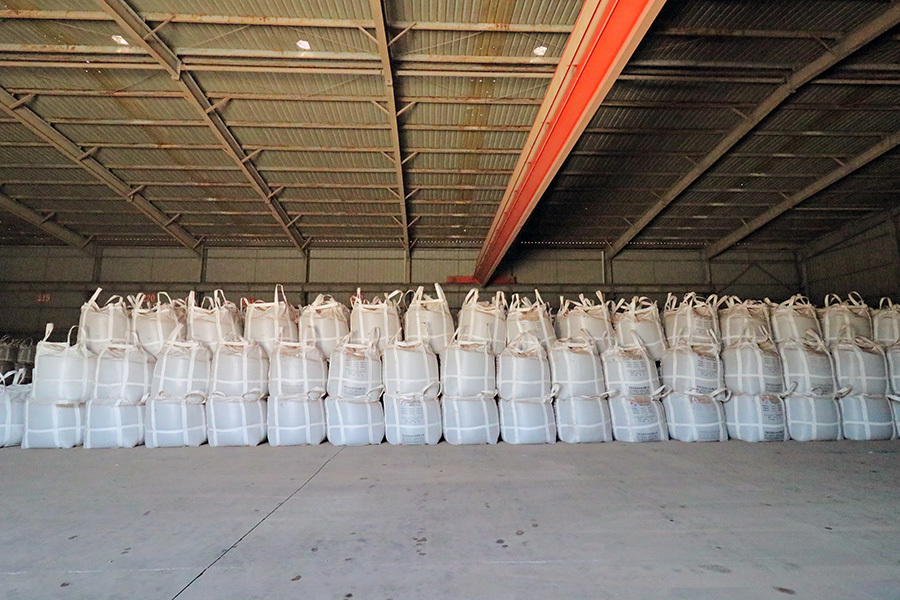 Finished product warehouse