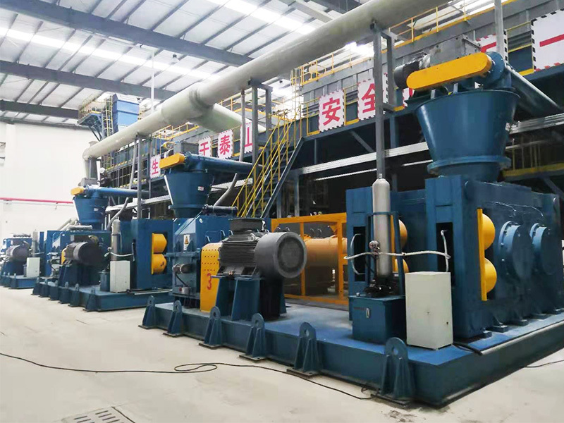 Yantai customer blended fertilizer production line