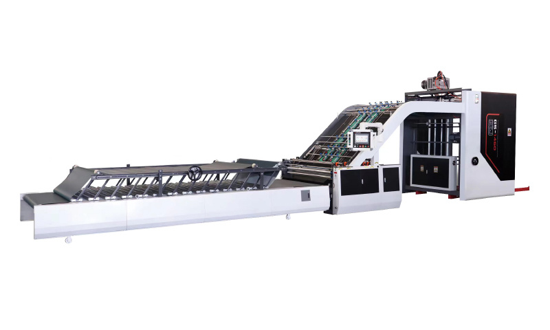 L8-1450/1650 Fully automatic front gauge high speed flute laminating machine