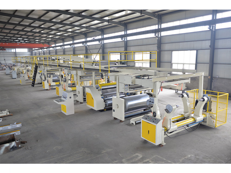 Corrugated production line