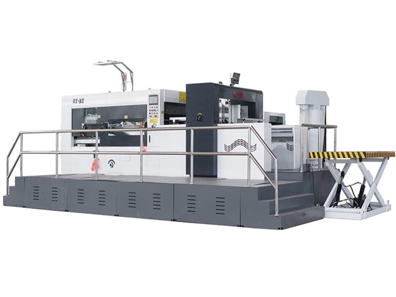 Fully automatic lead edge feeding die-cutting machine