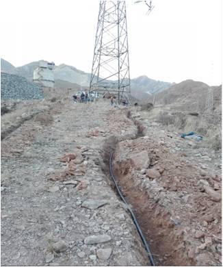 山西-多线路雷击高风险杆塔接地网改造及与传统金属接地材料接地性能对比研究项目