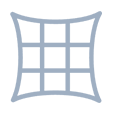 Finished throw pillow