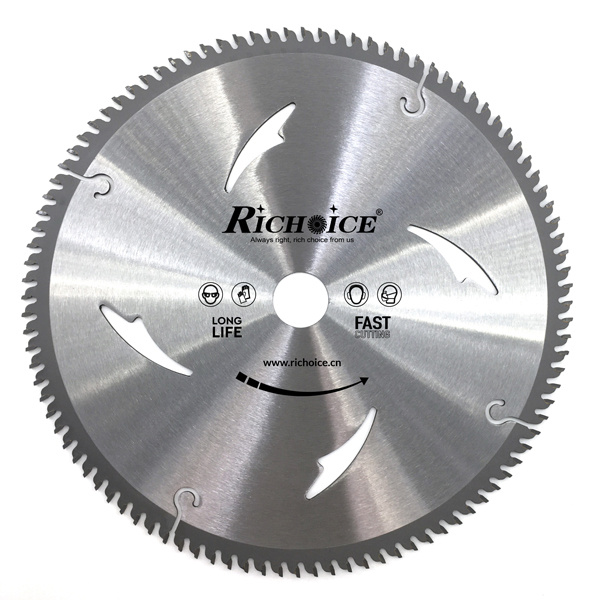 TCT tungsten carbide tipped saw blade for aluminum 165*22.2MM T40