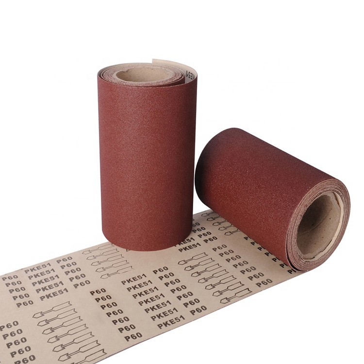 Aluminum Oxide Sanding Paper Abrasive Cloth Sheet(Roll)
