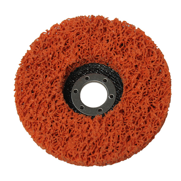 Orange fiberglass Backing Abrasive Strip Disc for Paint Removal