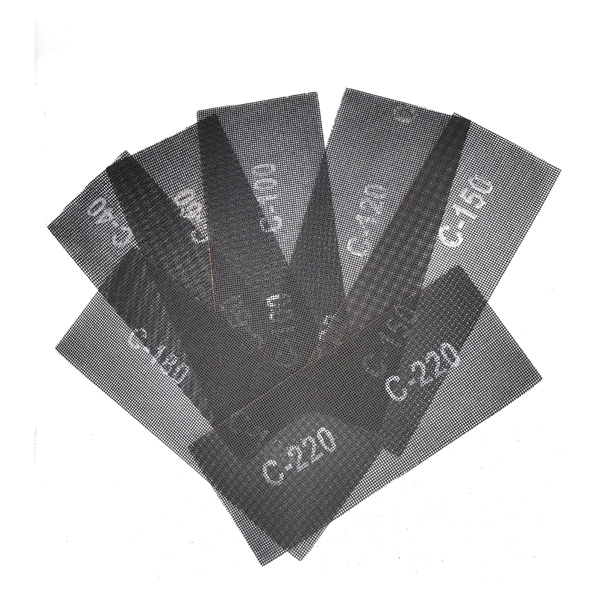 Silicon Carbide or Aluminum Oxide Abrasive Sanding Screen Mesh Rolls / Disc / Sheets