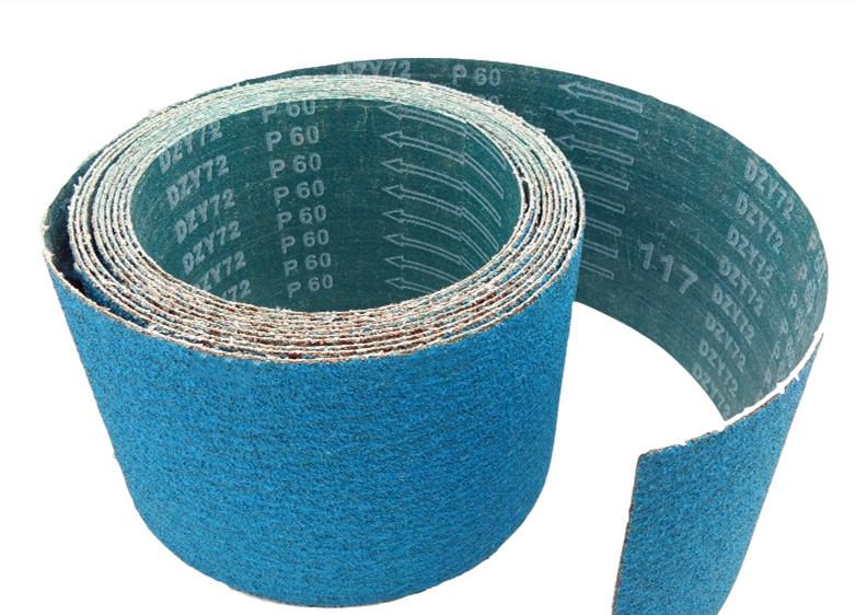 Zirconium oxide abrasive cloth roll
