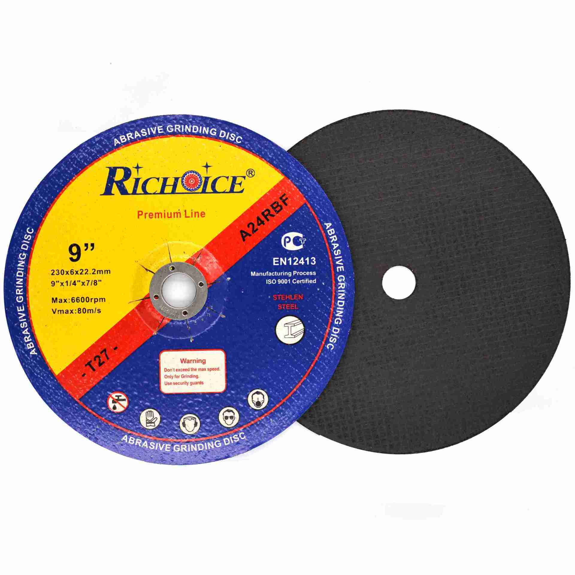 Abrasive cutting disc 230*2.2*22.23mm 9inch for Inox