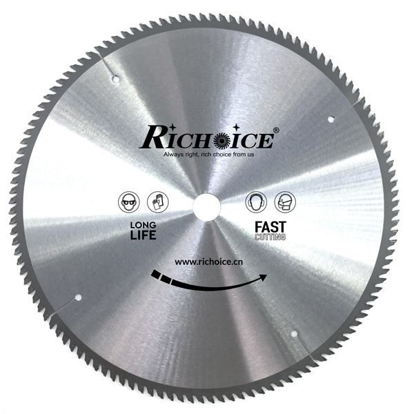 TCT tungsten carbide tipped saw blade for aluminum 350*22.2MM T120 Circular Saw Blade For Aluminum