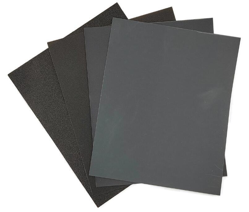 Silicon carbide abrasive cloth sheet