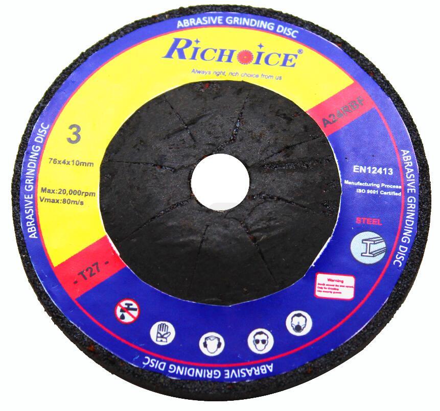 High quality 76mm abrasive cutting disc for Li-power machine 76mm Li-power Cutting Disc