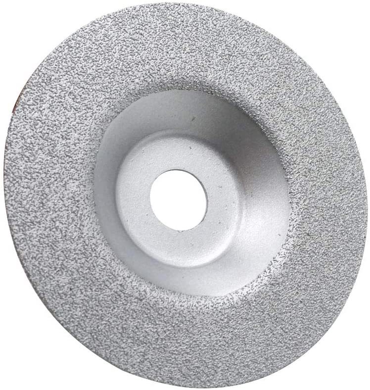 4”Diamond Grinding Cup Wheel for Granite Marble Iron Steel Masonry Convex Vacuum Brazed Grinding Disc