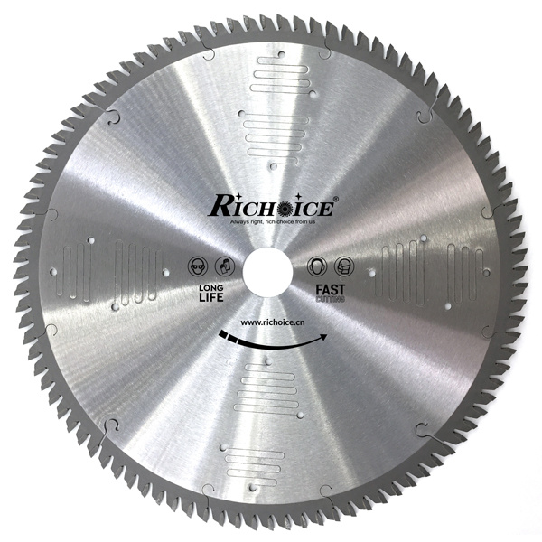TCT tungsten carbide tipped saw blade for aluminum 185*22.2MM T60
