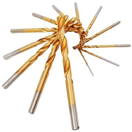 M35 straight shank HSS twist drill bits 5mm for drilling Metal, inox and Stainless Steel