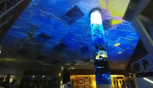 LED Flexible Display P2.5, Seoul Mall, Korea LED Flexible Display P2.5, Seoul Mall, Korea