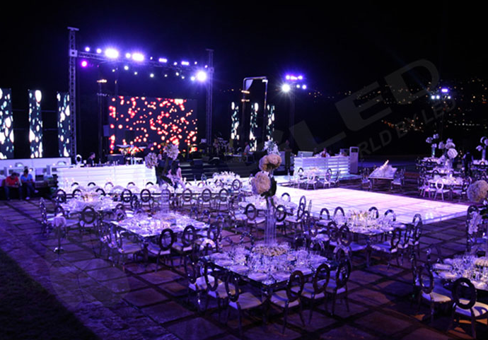 Wedding LED Stage Rental Display P1.9, Sri Lanka Wedding LED Stage Rental Display P1.9, Sri Lanka