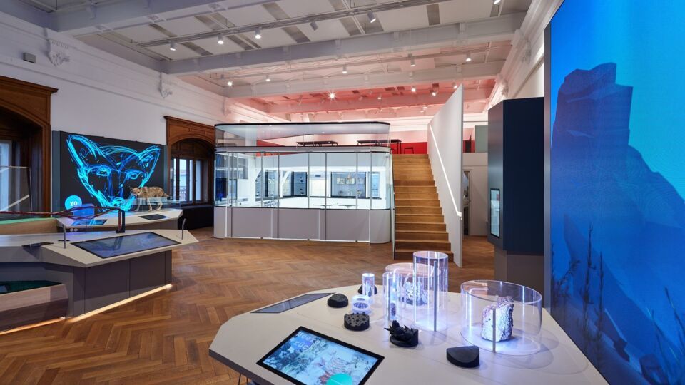 Modern Experiment Room at the Natural History Museum Vienna