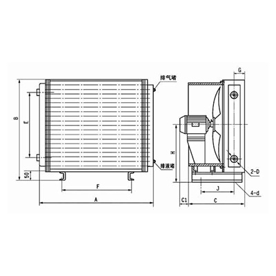 FL型空氣冷卻器(1.6MPa)